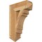 Ekena Millwork Merced Arts & Crafts Rough Sawn Bracket, Western Red Cedar, 6"W x 20"D x 28"H BKT06X20X28MRC03RWR - alternate 1